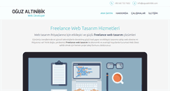 Desktop Screenshot of freelancewebtasarimci.com